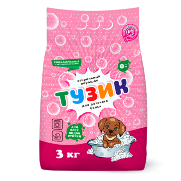 Стиральный порошок Тузик 3кг